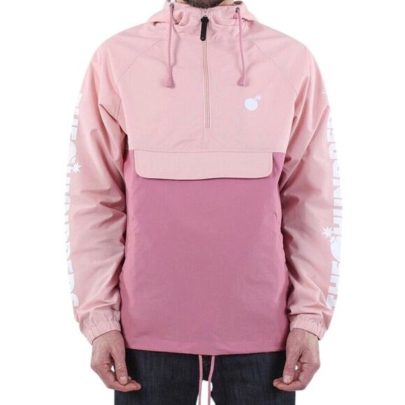 The Hundreds Two-Tone Pink Windbreaker - Picture 1 of 7